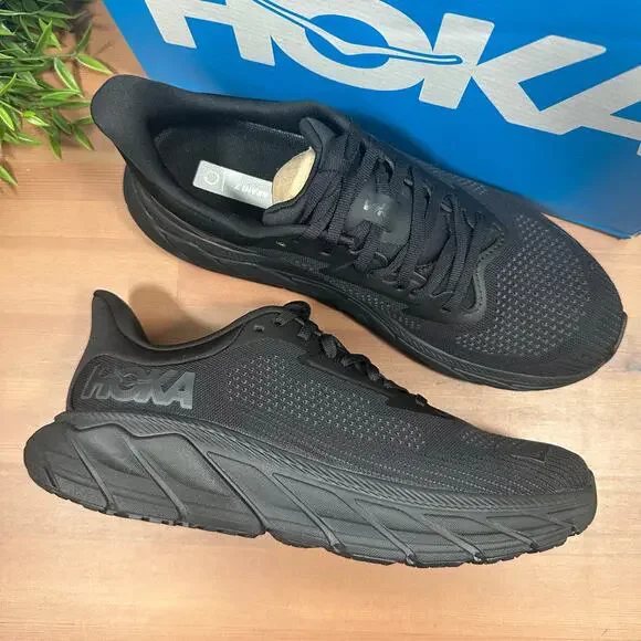Hoka One One Black Athletic Shoes - Picture 2 of 10